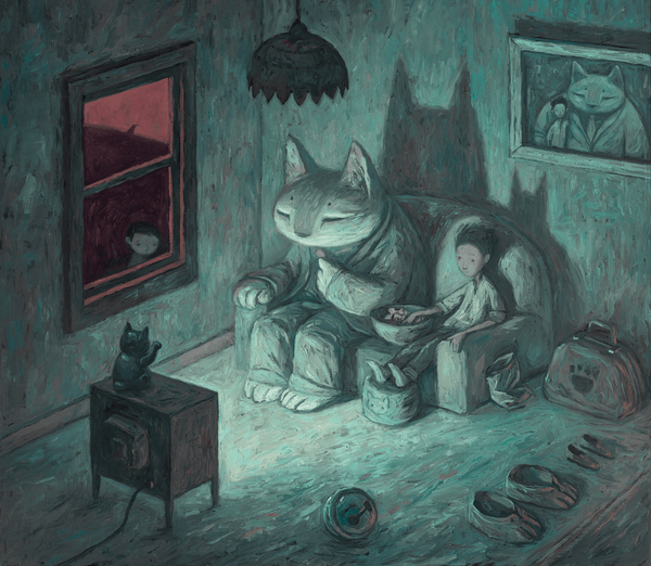 Shaun Tan - "Never give your keys to a stranger" - limited edition print of 300