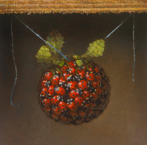 Zane York - "Bloom XI" - oil on linen mounted to panel