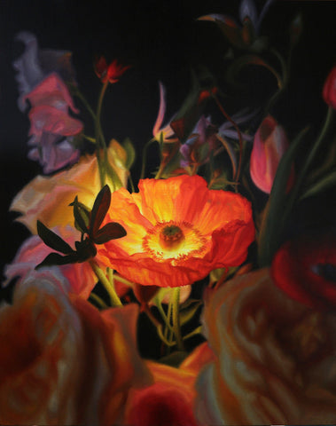 Zarina Situmorang - "The One" - oil on canvas