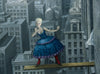 Mike Worrall - "Disparnumerophobia" or “The fear of odd numbers” - limited edition print
