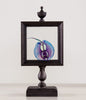 Gerard Geer - diaphonised stingray specimen framed in handmade custom designed display stand - Frame size approx: 12 x 12cm (4.7"x4.7")