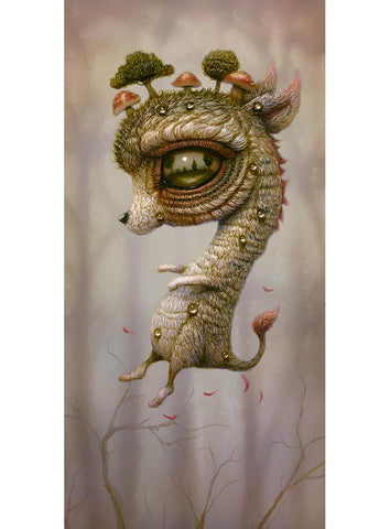 Naoto Hattori - "Lucid Dreamer 89" - acrylic on board