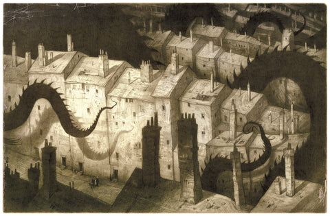 Shaun Tan print - The Arrival